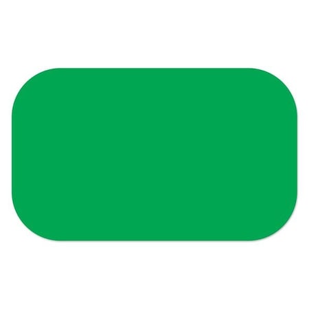 Ergomat 2inx12in DuraStripe Xtreme Rounded Strip Green, 36PK DSX-STRIP-2x12R-G-KIT